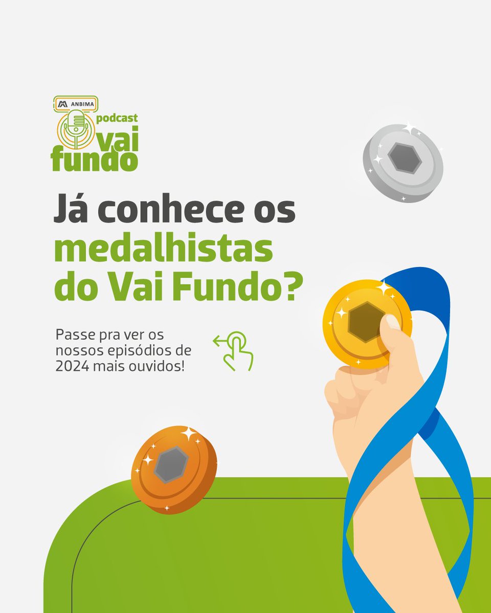 ANBIMA_BR's tweet photo. Já conhece o pódio do #VaiFundo? Ouça os campeões de plays:
Tokenização: https://t.co/BcTLYn7iIf
FIPs: https://t.co/sF9zsRkOOm
Fundos estressados: https://t.co/aZ3DDyO2RH
#AnbimaFundos #VaiFundo #Anbima #PodcastVaiFundo https://t.co/3940IKdgoL