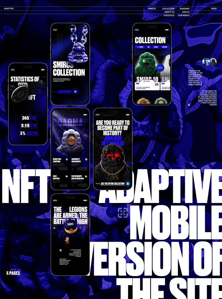 Vadym_web's tweet photo. * 👾🎯 NFT The project I worked on for 2 months is already online!*

This is a web3 design with a unique style that is recognizable from thousands of companies, see the full case 👉 https://t.co/YLOBwveFLS https://t.co/oUXLmBaFmv