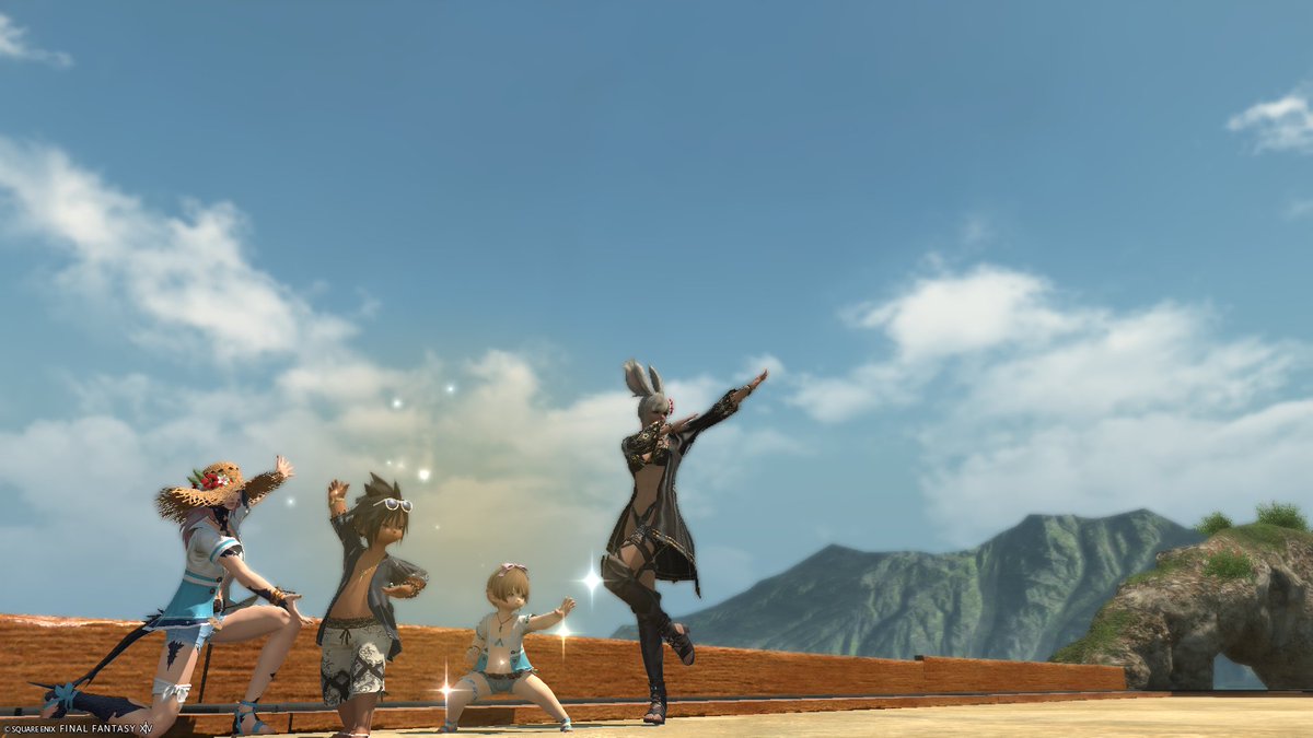 HuhuZeromus's tweet photo. 今日はCWLSの仲間と遊んできた！
登山は今年も失敗に終わったけど超楽しかった！
最近はFF14熱が再熱してきてて最高に楽しい！ https://t.co/fclWUvVedT