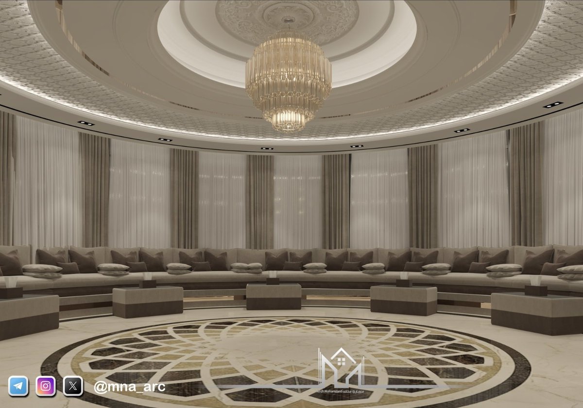 mna_arc's tweet photo. من اعمالنا مجلس دائري مودرن 
.
.
#modern #تصميم #تصميم_داخلي https://t.co/6jLNpl02YP