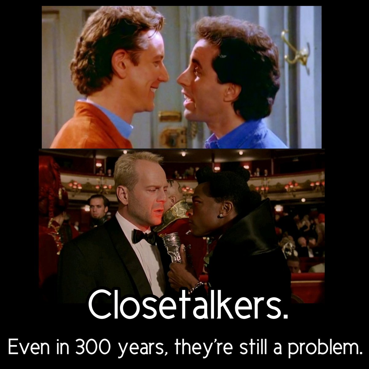 Tomorrow! We welcome first-time guest Neal Powell for our next #SciFiSummer movie, the classic #TheFifthElement. Don't miss it!
#BruceWillis #MillaJovovich #GaryOldman #IanHolm #ChrisTucker #LukePerry #BrionJames #TinyLister #LucBesson #JulieTWallace #JerrySeinfeld #JudgeReinhold