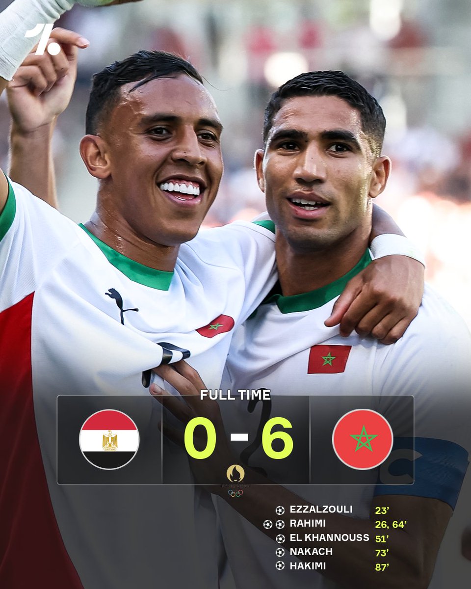 Morocco pick up bronze at the Olympics 🥉🙌