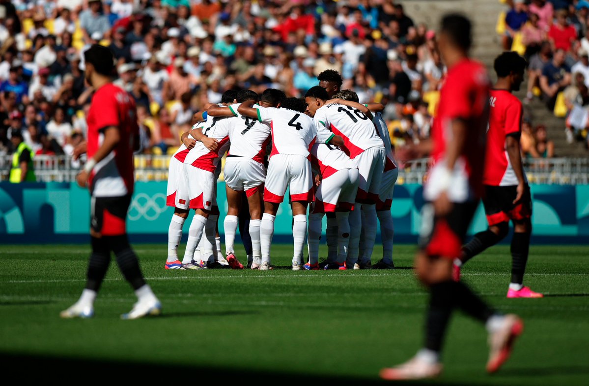 beINSPORTSNews's tweet photo. 🟥 #آخر_خبر | المنتخب المغربي 🇲🇦 ينال برونزية 🥉 منافسات كرة القدم في أولمبياد باريس @Paris2024  بفوزه العريض على نظيره المصري 🇪🇬 بسداسية نظيفة 

⬅️ المغرب 🇲🇦 أول منتخب عربي يحصد ميدالية في تاريخ منافسات كرة القدم ضمن الألعاب الأولمبية https://t.co/DmxQtNnofg