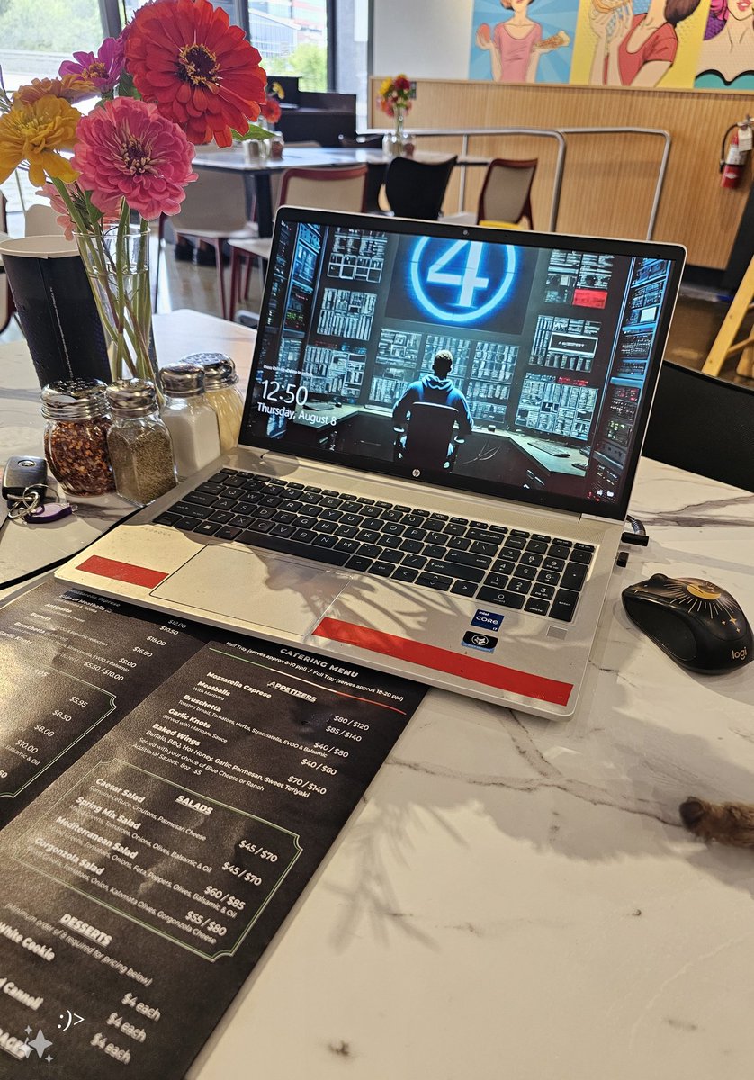 PaulWTyler1's tweet photo. Today's office is under tropical storm Debbie, in Raleigh North Carolina. I drove from the Coast in Myrtle Beach to inland and brought the storm with me. #MyShift4space #myshift4workspace #remoteoffice #satelliteoffice #todaysoffice #Ismellpizza https://t.co/t30V1j91Ps