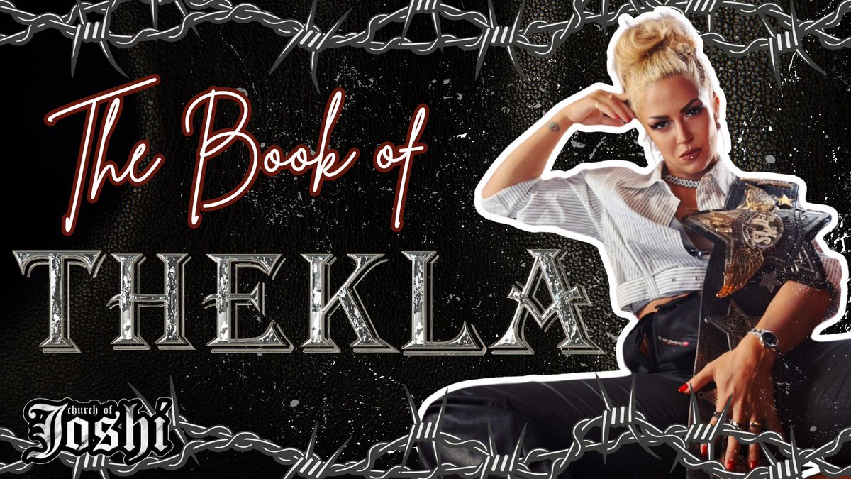 💒This Sunday Mass is full of H.A.T.E!

The Book of <a href="/toxic_thekla/">Thekla テクラ</a> airs at 6 PM ET on Twitch.TV/QueenoftheRing