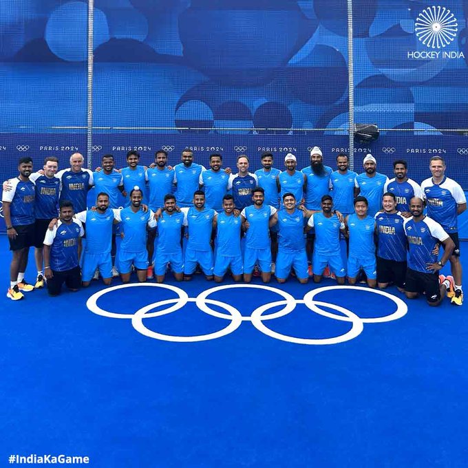 indian hockey team in paris olympics
