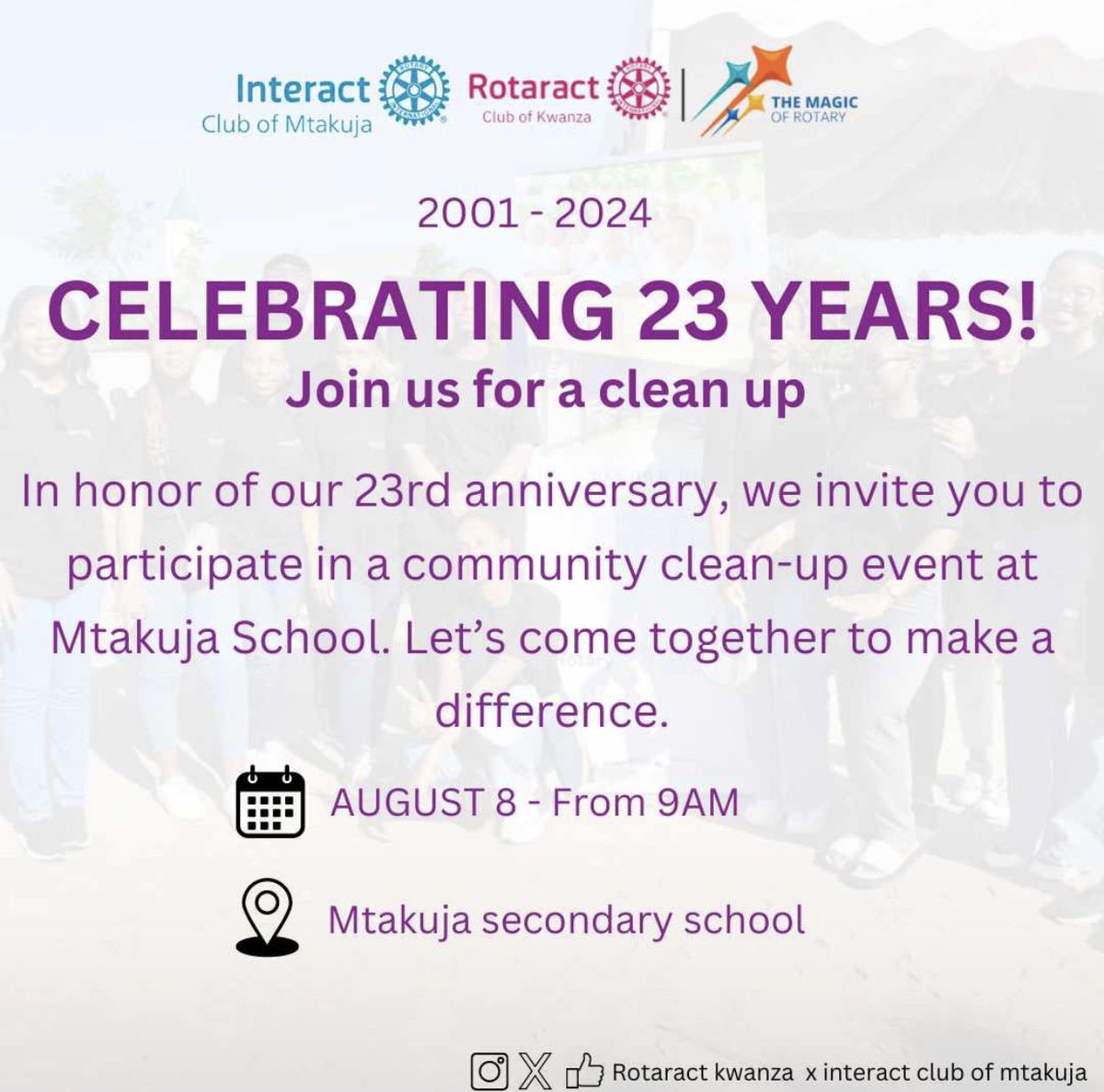 Rotaract Kwanza UDSM tweet media