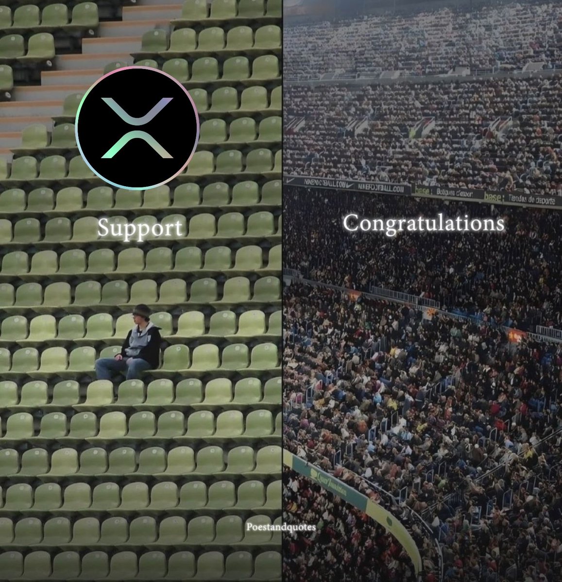 An average #XRP supporter the past 4 years: