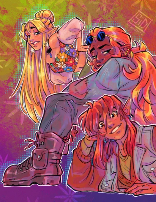 It's my birthday today!if you want to share my art that would make me happy~ 