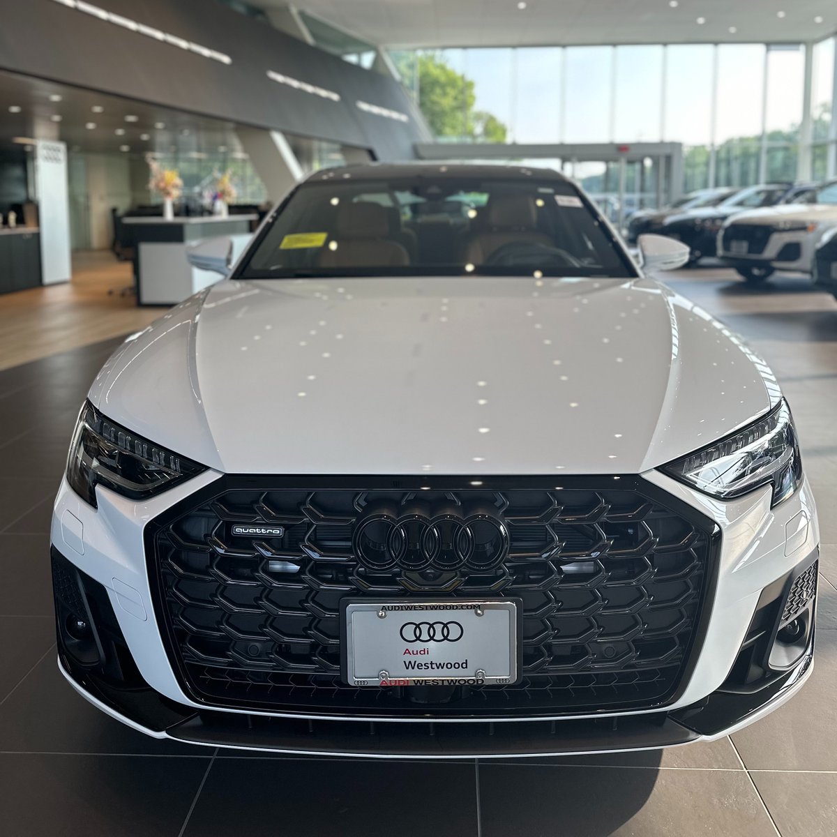 WestwoodAudi's tweet image. ✨ This beauty is sure to impress from every angle. Visit our showroom to experience the stunning 2024 Audi A8 L.

#AvailableNow #TestDriveReady #ShowroomBeauty