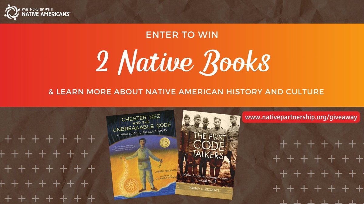 PWNA4hope's tweet image. New month - means new Giveaway! 🎁

This month we are giving away not one but TWO Native books! 📘📙

Enter to win now at: nativepartnership.org/giveaway/

Hurry, this giveaway submission closes Wednesday, August 28th! ⌛

#AugustGiveaway #NativeBooks #PWNA4Hope