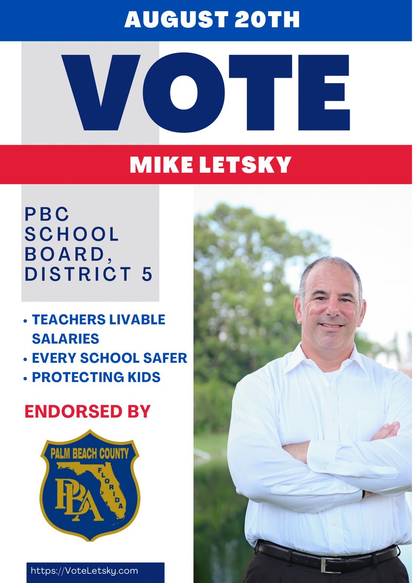 Mike Letsky for PBCSD 5 tweet media