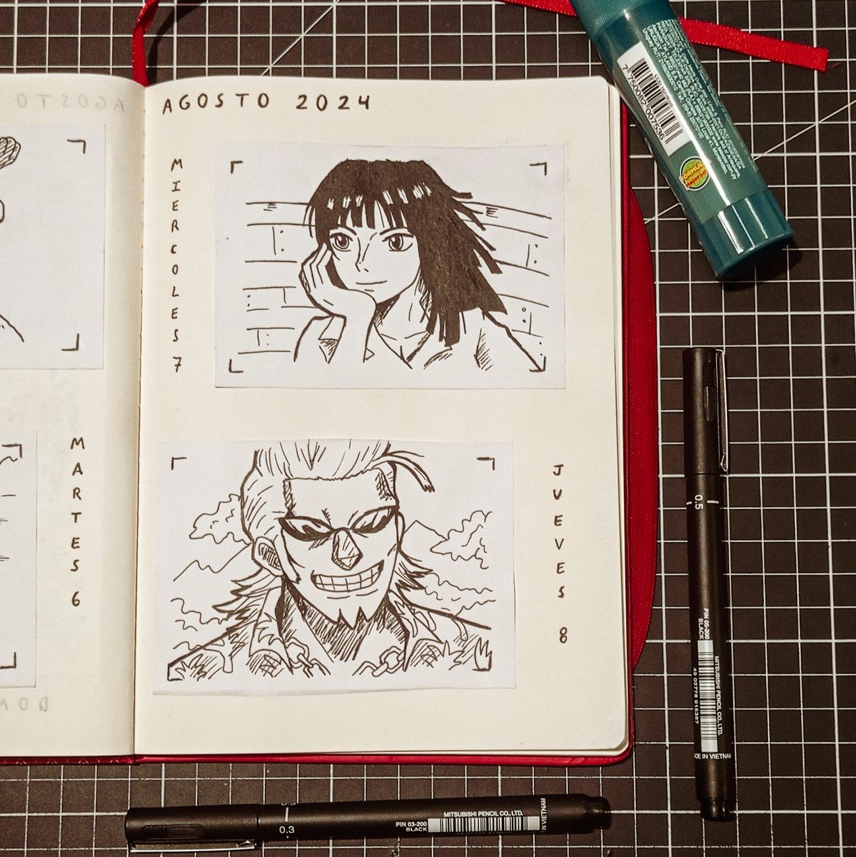 JETLAZ_ST's tweet photo. FRANKY (ONE PIECE)
DIBUJO DEL 8 DE AGOSTO DEL 2024 (AVT: DIBUJO DIARIO)
#sketchbook #sketchdaily #artversetraining #avt #jetlaz #arttivestudios #dibujo #drawing #drawingart #bocetos #arte #art #draw #manga #anime #dailysketch #onepiece #chopper #franky https://t.co/dvB5fcaspb