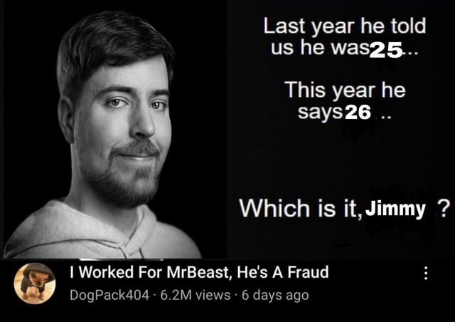 KadzYT's tweet photo. MrBeast exposed https://t.co/063lpp59Fq