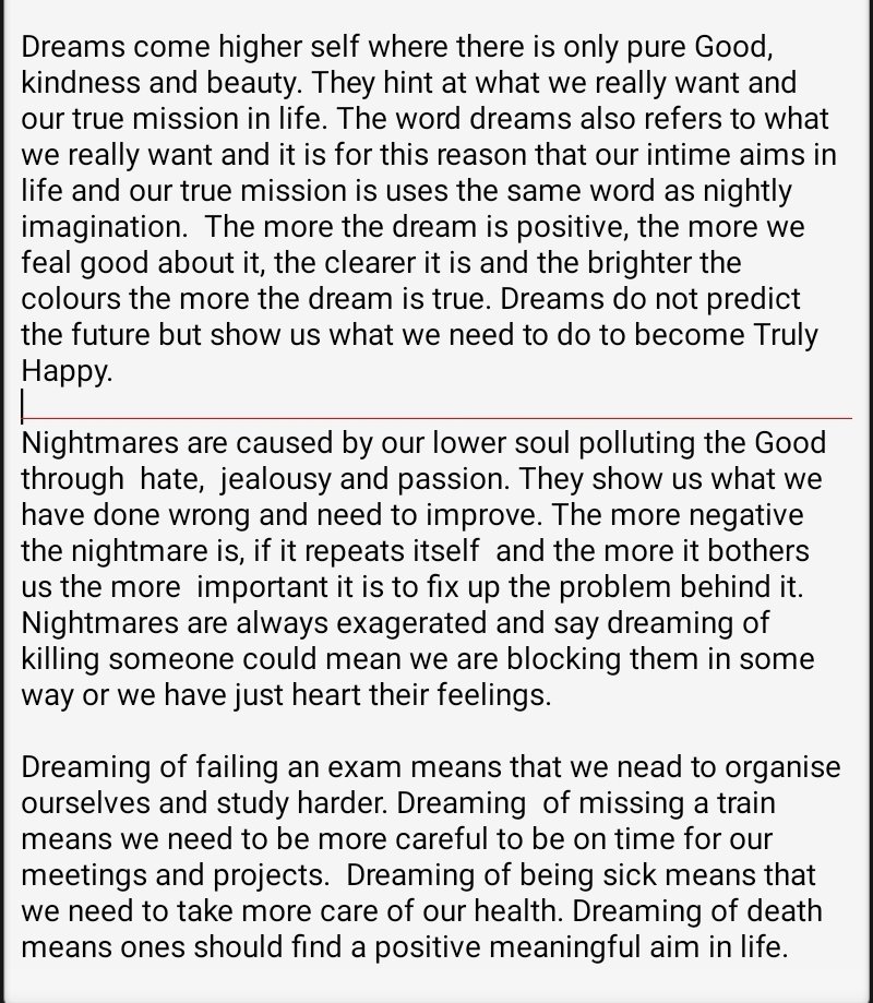 selsickr's tweet photo. @CloserToTruth Dreams come from our higher self where there is only pure Good. They hint at what we really want and our true mission in life. https://t.co/zzPKC4b9id
