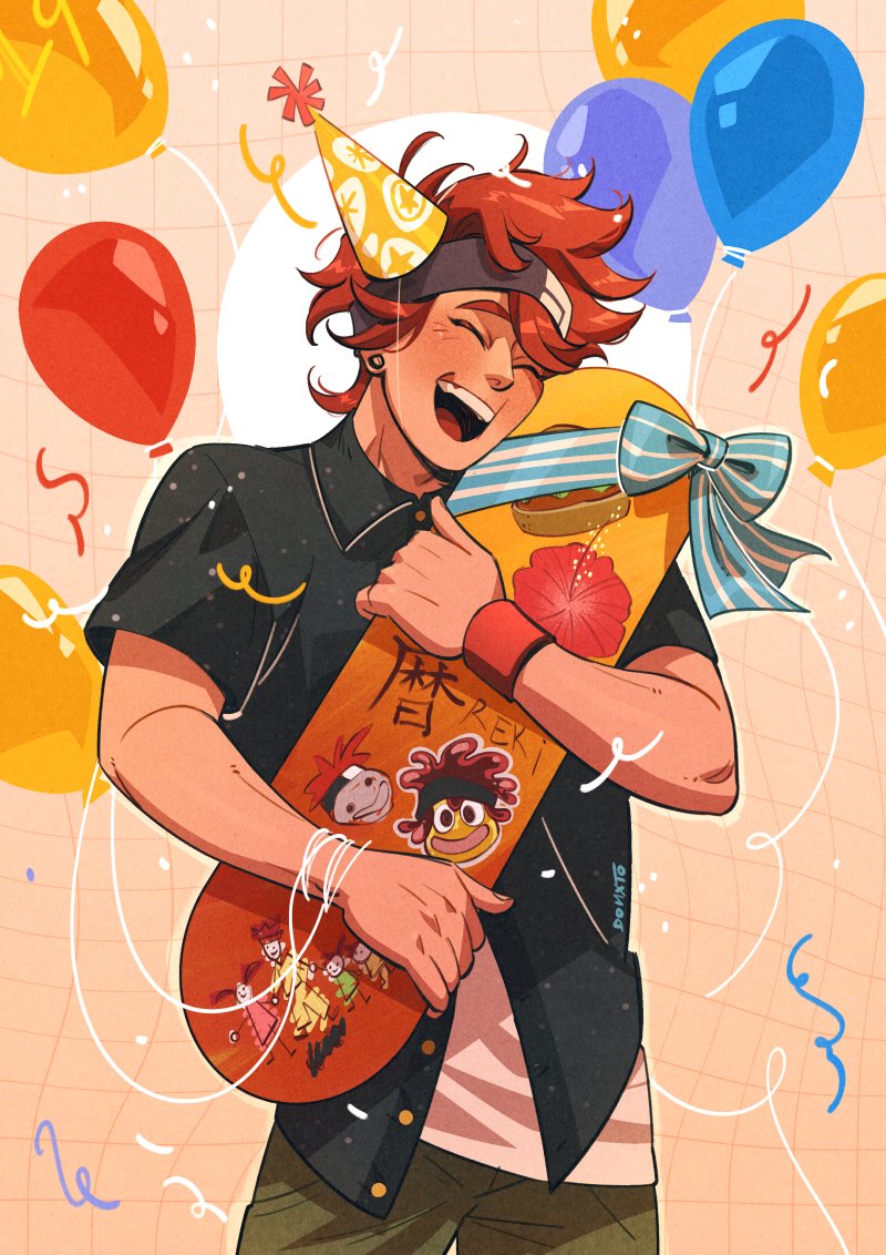 Today is Reki's bday ❤️✨ I can't draw new art yet to celebrate so here's last year's piece <3