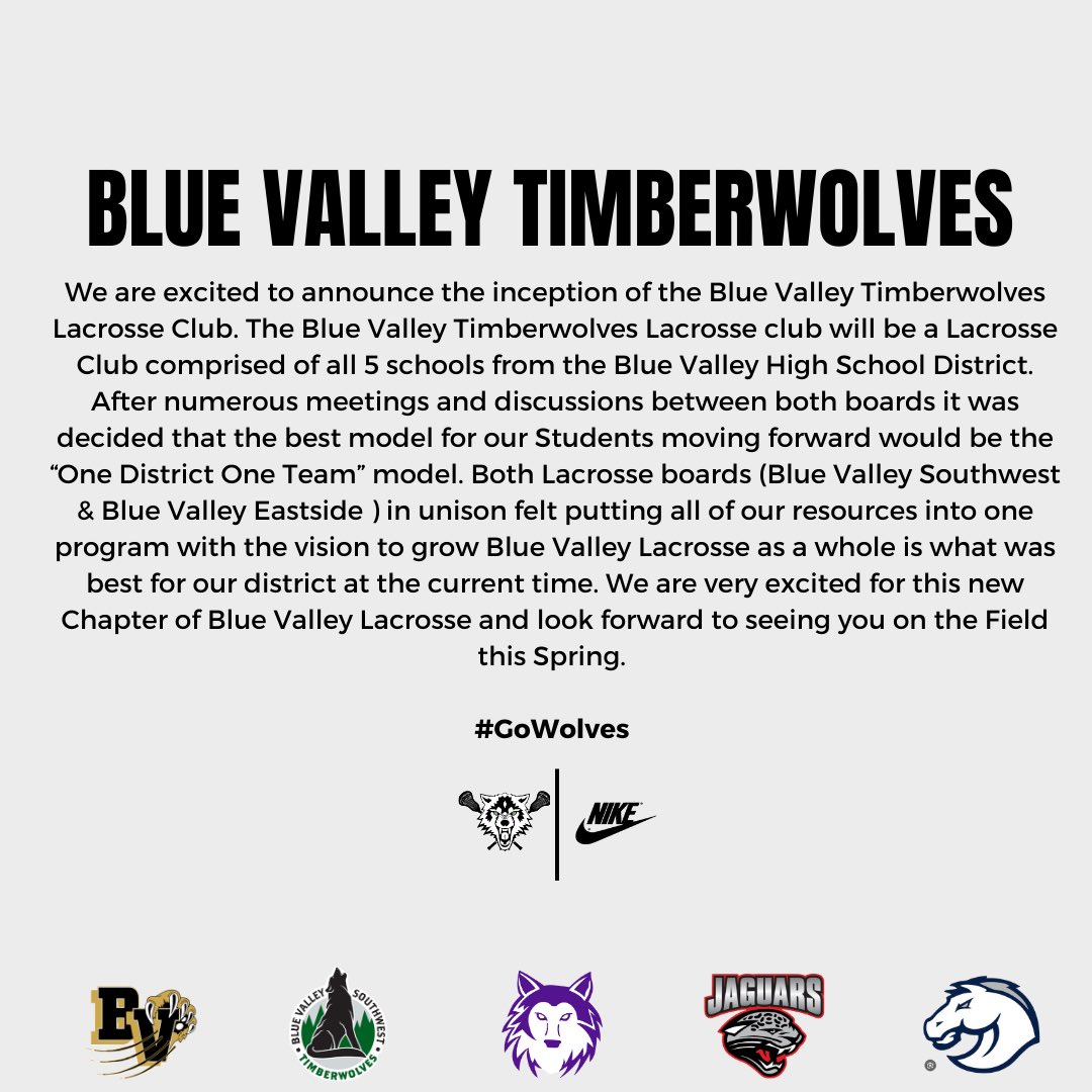 LaxTimberwolves's tweet photo. Announcement ‼️

#GoWolves 

🖼️ Michael Torgler https://t.co/xN5cr3jEAq