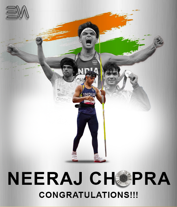 Eva_A_V's tweet photo. #NeerajChopra bringing home India's first Silver 🥈 in #JavelinThrow at the #Olympics2024Paris! 🇮🇳💪 His relentless spirit and determination have made us all proud. Congratulations, @Neeraj_chopra1 on this remarkable achievement! 🙌🎉
#Neeraj_Chopra #SilverForIndia #ProudMoment https://t.co/bnZ59yyduT