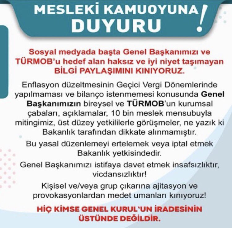 O kadar meslektaş Ankara’da toplandı, üzerine düşeni yaptı,  mesleğine sahip çıktı ama sizler siyasi tarafı yönetemediniz başaramadınız . Sizlere serzenişte bulunan meslektaşlara bu şekilde hitap etmeniz son derece yanlıştır.  Süre uzatmak başarı değildir. Bu Üsküp çok hoş olmadı