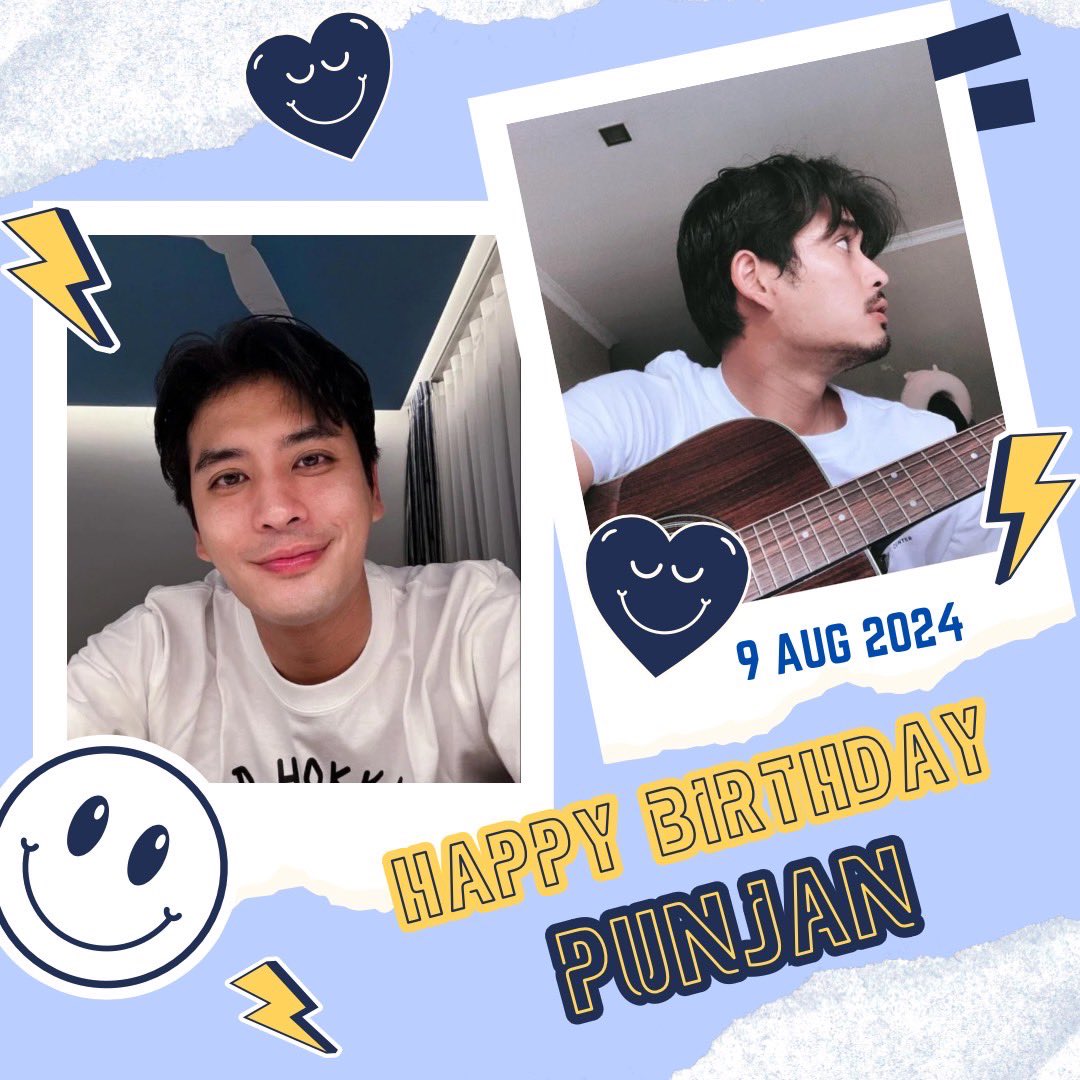 H.B.D. PJ 🎂 9 August 
#HAPPYPUNJANDAY2024