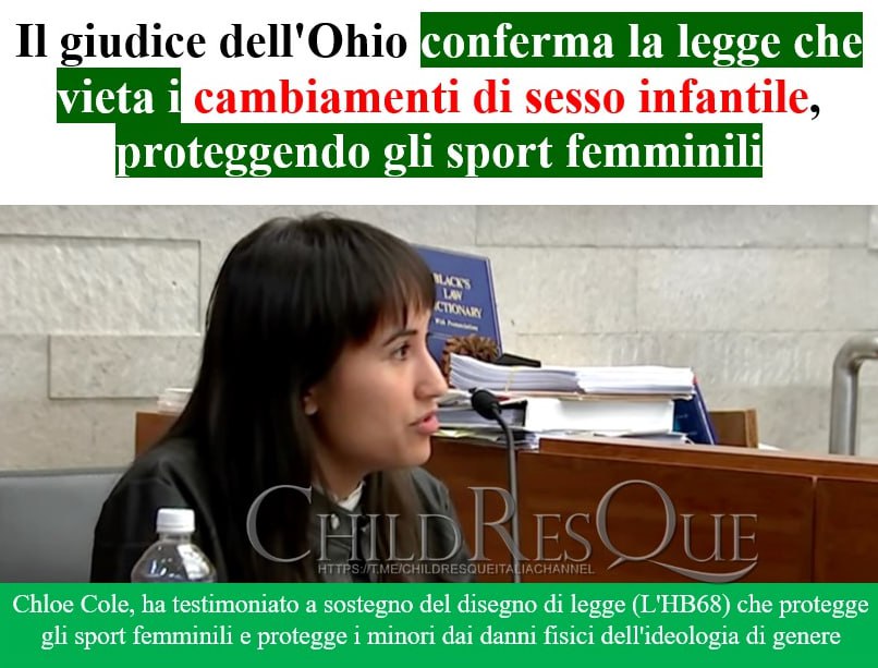 Bera49164308's tweet photo. #ChildResQue 🌍Ohio 🇺🇸
🛑🌈#Stop_Gender_transition_for_Kids
💥CONFERMATA LA LEGGE CHE VIETA I CAMBIAMENTI DI SESSO INFANTILE, E CHE PROTEGGE GLI SPORT FEMMINILI💥
#8agosto
#News_USA_Ohio #Detransitioner #Stop_Gender #Stop_puberty_blockers
https://t.co/iZIdanycs8 https://t.co/t5cMpQVXJX