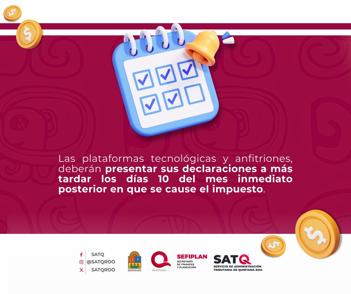 satqroo's tweet photo. #HablemosDelImpuestoAlHospedaje

Si eres una persona física o moral que brinda servicios de hospedaje en inmuebles de tu propiedad o llevas la administración de estos 🏠, debes realizar la inscripción al Padrón Estatal y obtener tu licencia de funcionamiento 📁.

#ContribuyentesResponsables
#UnidosParaTransformar