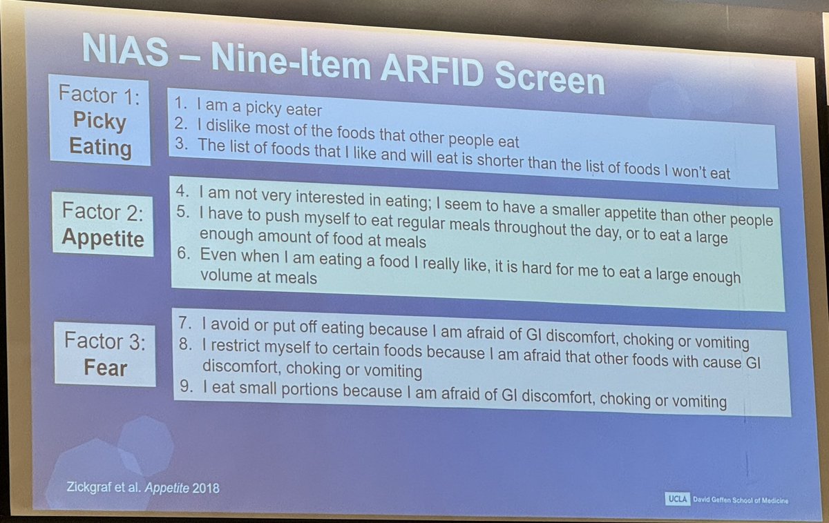 IBSpatient's tweet image. Kate Evans: #ARFID and screening #foodthemaincourse