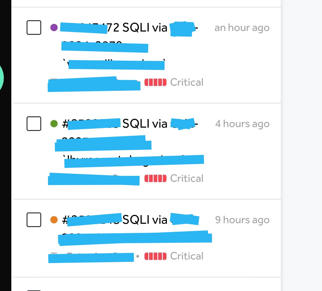 AW0WM's tweet photo. SQLI every where
#BugBounty #hackerone
#bugs #bugbountytips https://t.co/Qp6hfiqY1g