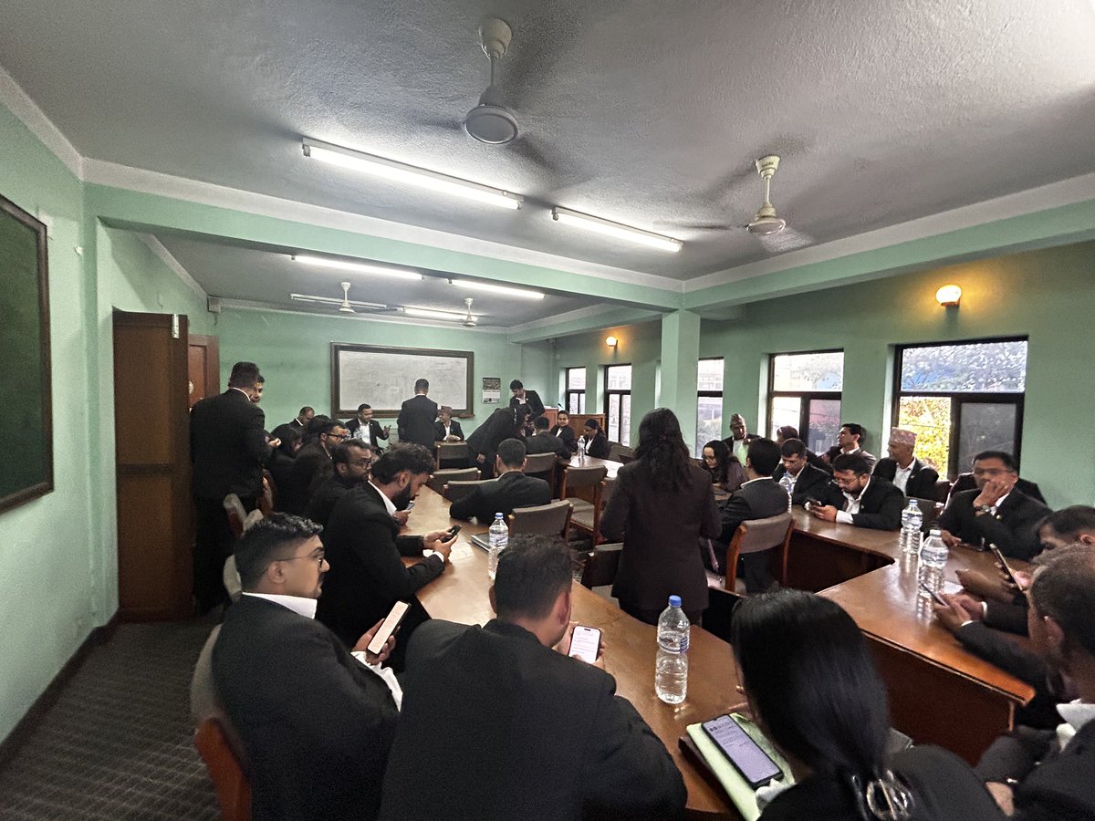 SamHmgn19's tweet photo. A small attempt of giving back to the society via Young Lawyer’s Survey a Thread tbc….

Left: Day 2 online survey at Kathmandu District Court Bar

Centre, Right: Day 3 online survey at High Court Patan Bar https://t.co/fX1bI23mdk