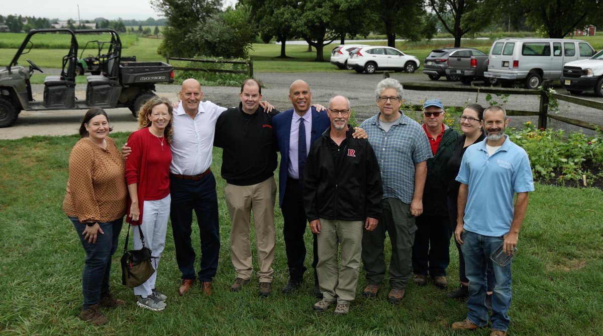 Just had a fantastic visit to Snyder Research &amp; Extension Farm in Pittstown, NJ!  

From discovering a new hazelnut variant to cross-pollinated basil-

It’s inspiring to see the innovative work supporting local agriculture, our farmers and the research that fuels NJ's future.