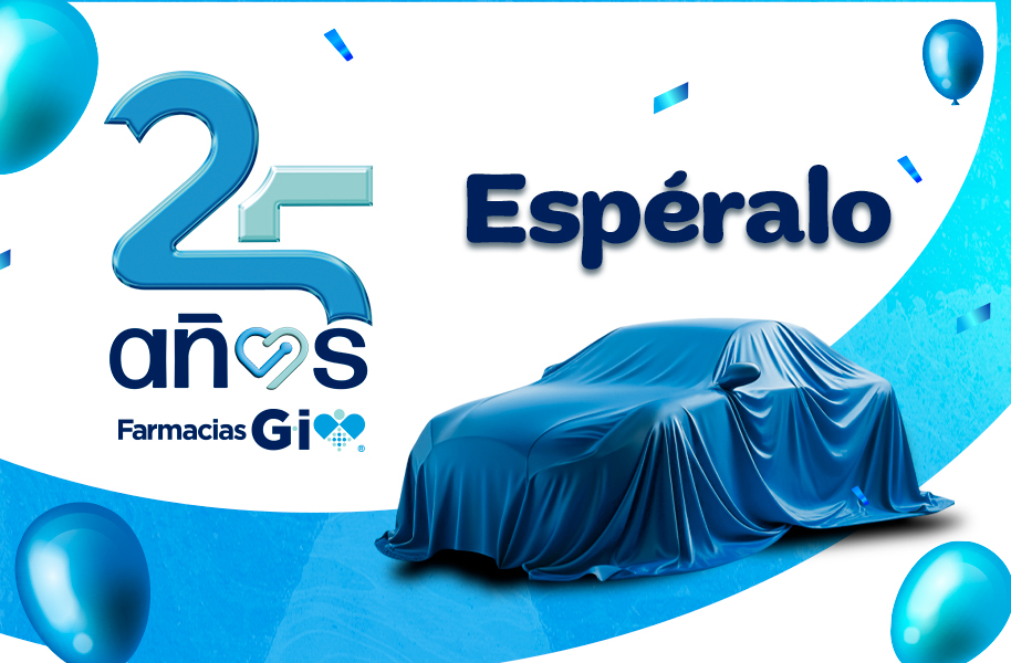 En Farmacias Gi nuestro 25 aniversario será inolvidable. 
🎁 ¡Espéralo muy pronto! 🎁
#Salud #Familia #Aniversario
