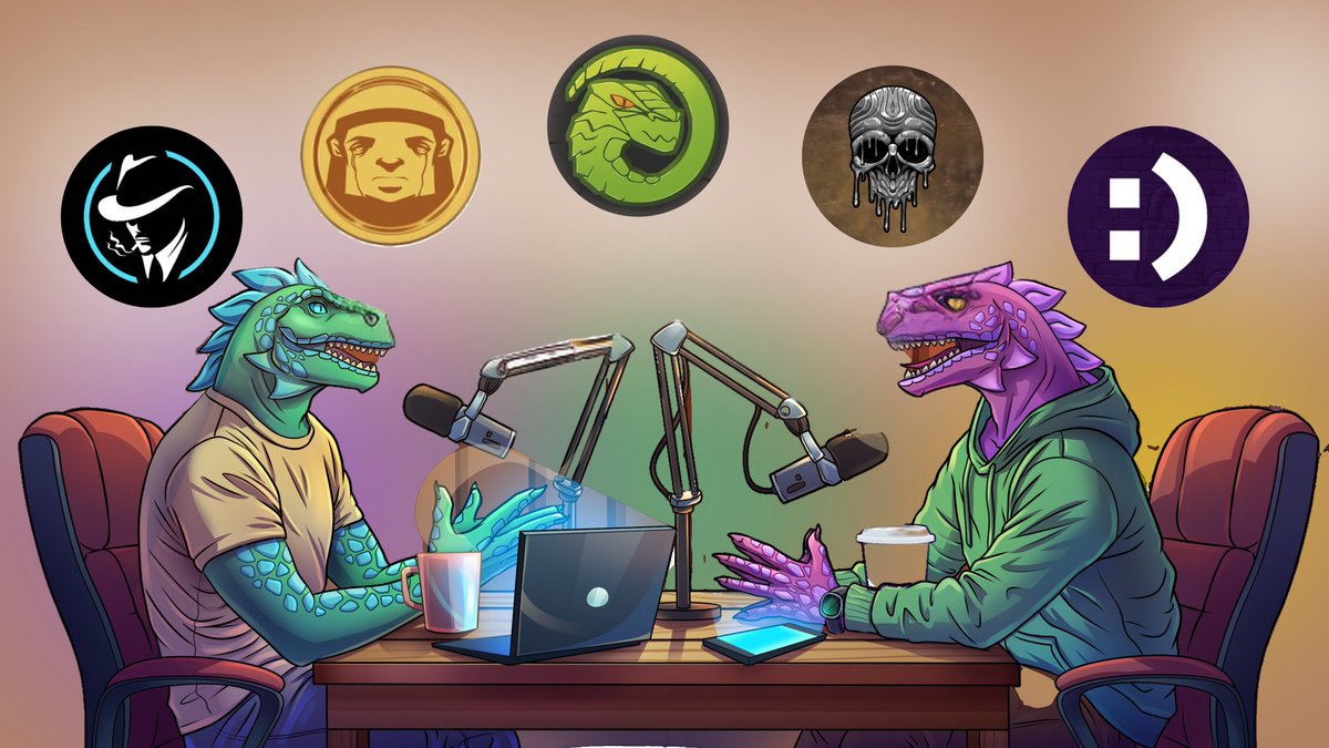 Lizard Boom π¦ (@lizard_boom) on Twitter photo Lizard Boom Weekly Space v.1 // Gather around Lizards!
We are going to have an epic space with incredible guest projects at 7pm UTC! π£
Guests:
<a href="/GangsOfTheMeta/">Gangs of the Meta</a>
@Egads404
<a href="/endgameicons/">End Game Icons $CONTRA Airdrop</a>
<a href="/demojisol/">DeMojis</a>
Join us to hear about the latest news, win prizes and get exclusive alpha! Lizard Boom Weekly Space v.1 // Gather around Lizards!
We are going to have an epic space with incredible guest projects at 7pm UTC! π£
Guests:
<a href="/GangsOfTheMeta/">Gangs of the Meta</a>
@Egads404
<a href="/endgameicons/">End Game Icons $CONTRA Airdrop</a>
<a href="/demojisol/">DeMojis</a>
Join us to hear about the latest news, win prizes and get exclusive alpha!