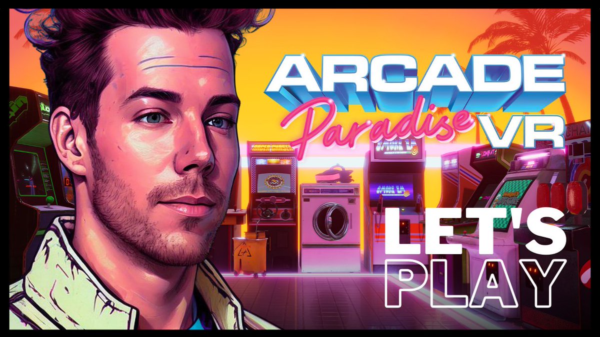 MylesDyer's tweet photo. Feels great to be back doing launch day #PSVR2 Let's Plays again! ↓
https://t.co/DdeJOpnQ03

 🇺🇸 1pm PT / 4pm ET |🇬🇧 9pm BST

Gonna be a feel-good livestream, see you soon!

#ArcadeParadiseVR https://t.co/yfsiQEpHH9