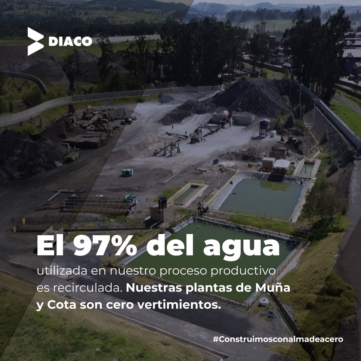 En Diaco la Sostenibilidad hace parte de nuestro ADN. Somos el mayor reciclador de chatarra ferrosa y el principal productor de acero sostenible de Colombia.

#AlmaDeAcero #ContruyendoConFuturoSostenible #AceroSostenibleDiaco  #SostenibilidadConDiaco #ReafirmamosLoQueSomos