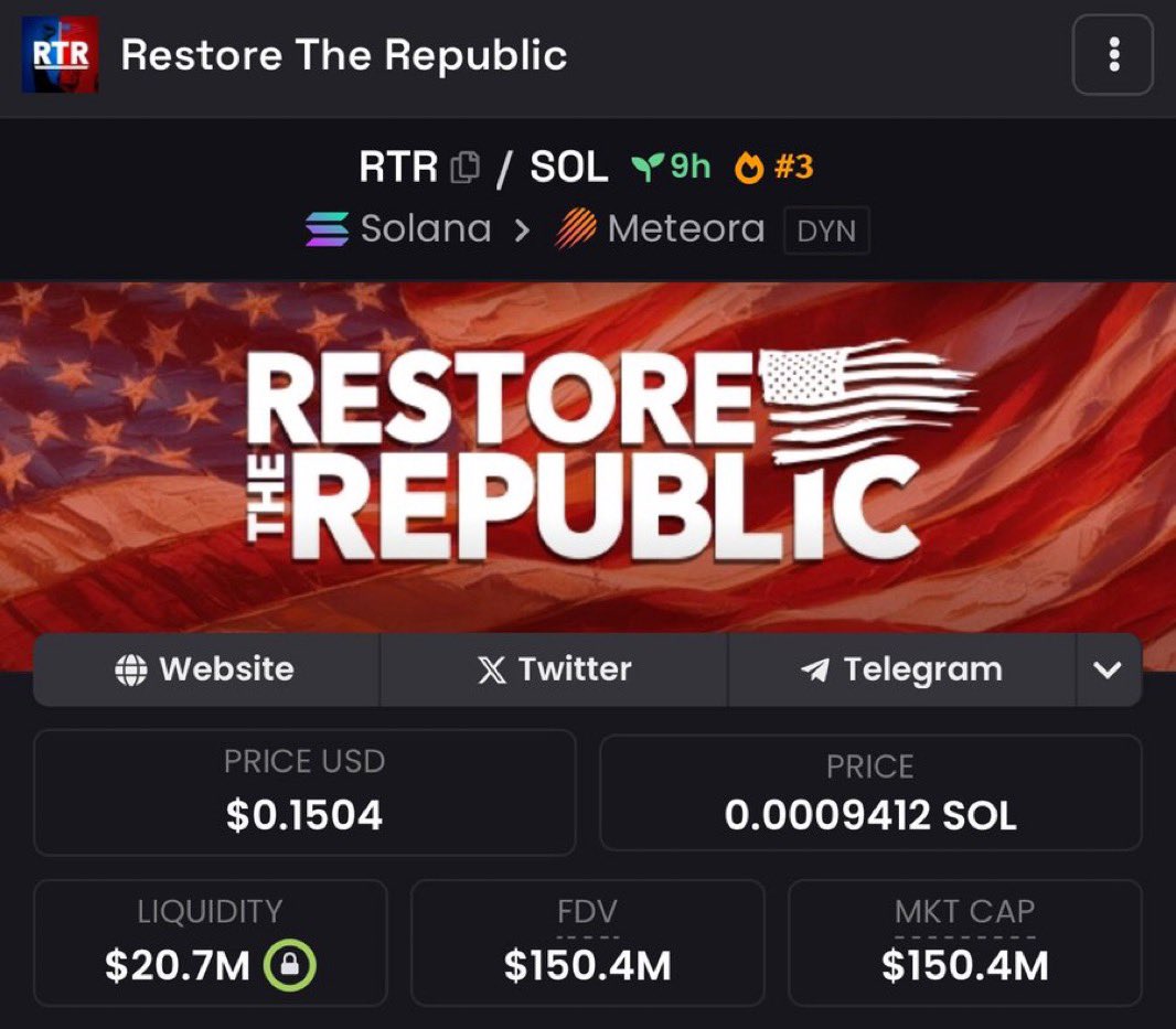 saracrypto_eth's tweet image. $50000 worth of $RTR  Giveaway

I made $900k with $RTR coin today. 

Drop your $SOL addy, like, rt this post and Follow me if you want to be among winners.

Join link in bio for early calls.

I keep printing non stop 🥹 

$RTR IS TRUMP COIN👀

 $NEIRO $SCF  $BTW $RTR @RTRSolana