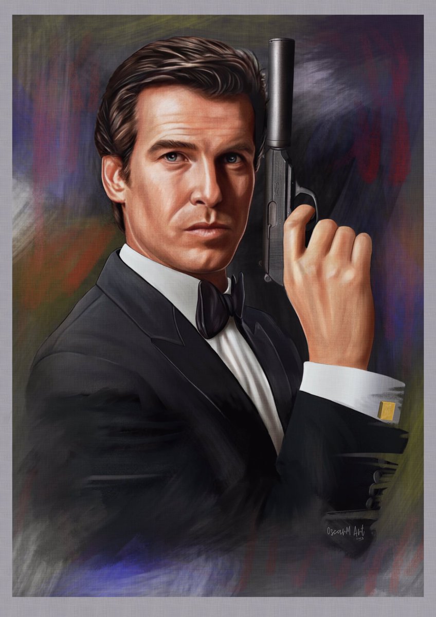 Something I did just for fun, taking advantage of my Golden Eye poster. #JamesBond
