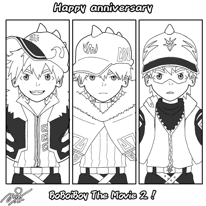 Agna_a23's tweet photo. Happy 5rd BoBoiBoy The Movie 2 anniversary!!
โ๐ฅ ๐๐ฟโ โกโ
#BBBM2 #Boboiboy #boboiboyFrostfire #boboiboyGlacier #BoboiboySupra #BoBoiBoyFanart https://t.co/nhmXtX9vxZ