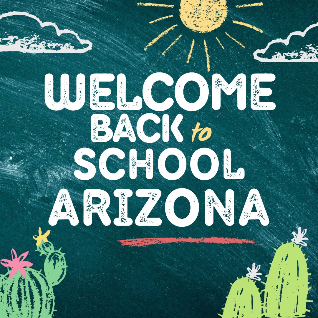 ArizonaStand's tweet photo. Back to school means a fresh start for learning, growing, and advocating for Arizonaโs kids!
Join us to make sure that our schools are ready to provide the best possible education for every student.
#backtoschool #azstudents #bts #arizonaedu #arizonalife https://t.co/uZwVew1qha