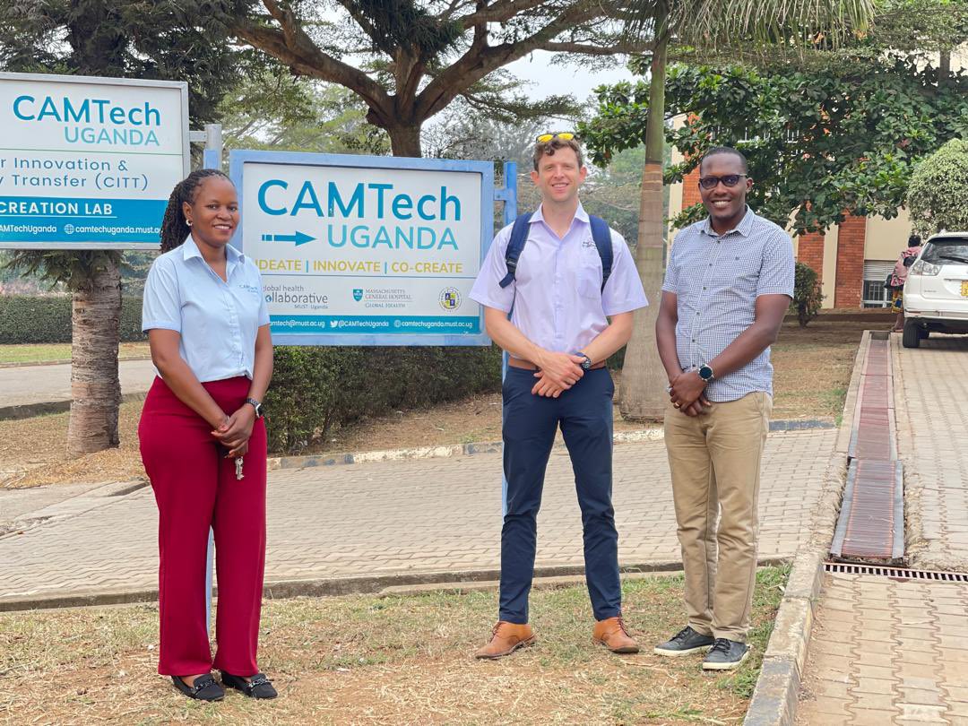CamtechUganda's tweet photo. Today, we were thrilled to welcome @pkolds from #FirstMile leadership to @CamtechUganda. It was a privilege to meet in person and share our progress for 2024. Our ongoing efforts to support innovators are fueled by the incredible support of #Firstmile https://t.co/vz9xKraqZW