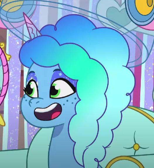 InWritting's tweet image. Okay hear me out...
But she looks so beautiful with her hair like that
#mlpg5 #mlp