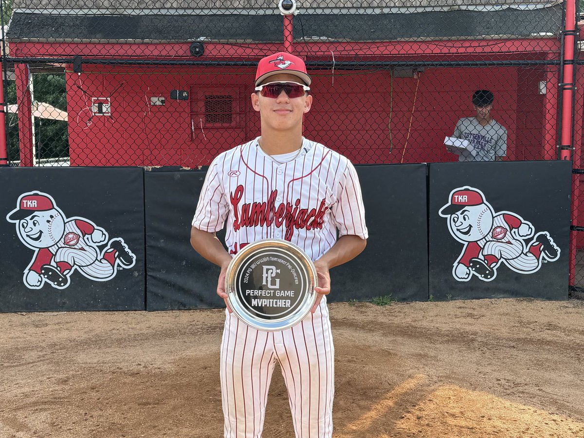 PG Mid Atlantic (NY, NJ, PA, MD,DE,DC) (@pgmidatlantic) on Twitter photo 2024 18u PG WWBA Northeast Pre-Qualifier #pgtourney
🥇Champions: East Coast Lumberjacks
🥈Finalists: Northeast Pride ‘25 National
🏅MVP: Anthony Frobose, Northeast Pride ‘25 National
🏅MVPitcher: Cole Hubert, East Coast Lumberjacks 2025s
<a href="/PG_Tourney/">Perfect Game Tournaments</a> 2024 18u PG WWBA Northeast Pre-Qualifier #pgtourney
🥇Champions: East Coast Lumberjacks
🥈Finalists: Northeast Pride ‘25 National
🏅MVP: Anthony Frobose, Northeast Pride ‘25 National
🏅MVPitcher: Cole Hubert, East Coast Lumberjacks 2025s
<a href="/PG_Tourney/">Perfect Game Tournaments</a>