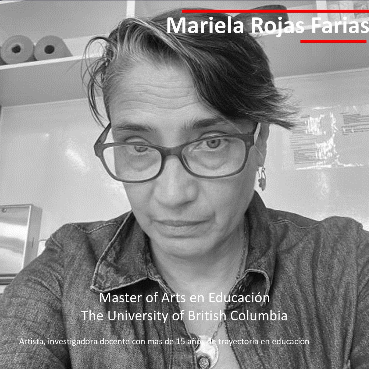 Conoce a Mariela Rojas, candidata Directiva #Redicec 2024-2026