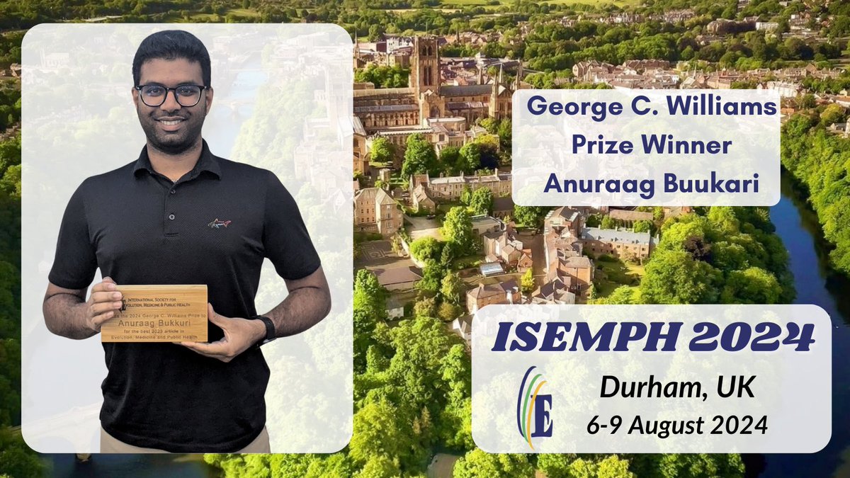 ISEMPH's tweet photo. Next up is Anuraag Buukari, also for work in #EMPH using mathematical models of cancer cell evolution to direct methods of altering treatments over time to optimize treatment efficacy https://t.co/IQZ767bPIJ