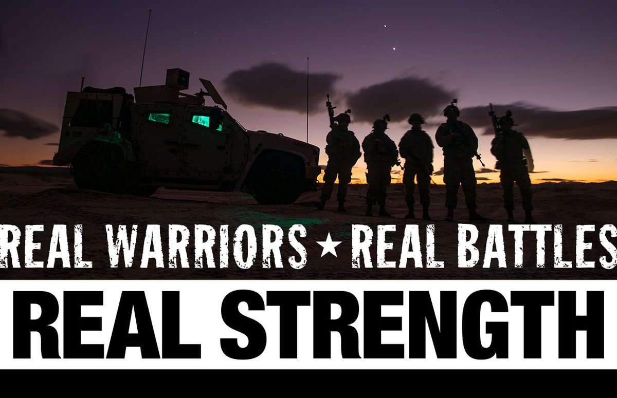 AFW2's tweet photo. The Real Warriors Campaign wants to address and shift the ideas many have about mental health.

Ensure no one faces these challenges alone by sharing resources and time.
https://t.co/G6KBCMIJ2s
#AlwaysaWingman #Guardians #resilience #mentalhealthmatters #StrongerTogether https://t.co/NYcki6LUjR