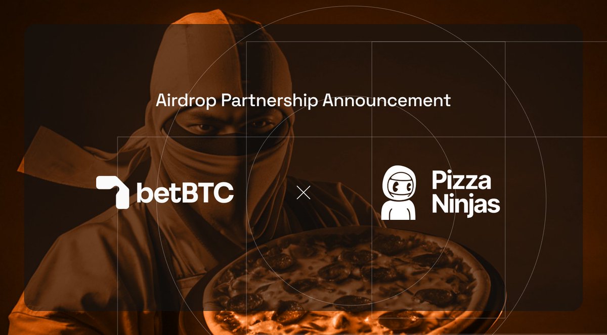 Betbtc (@betbtcwin) on Twitter photo Announcement: Airdrop Partner #2
<a href="/Pizza_Ninjas/">Pizza Ninjas</a> are in for a solid slice! ๐
We're growing the betBTC pie for the space.
More partnerships coming right up! Announcement: Airdrop Partner #2
<a href="/Pizza_Ninjas/">Pizza Ninjas</a> are in for a solid slice! ๐
We're growing the betBTC pie for the space.
More partnerships coming right up!