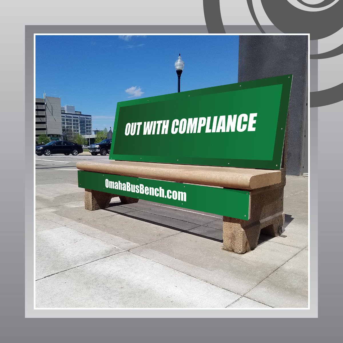BestBuySignsOma's tweet photo. Soon, the out-of-state, monopolistic company hand-picked by Omaha Parks will replace the current bus benches with anti-houseless, nonconforming benches with “armrests”. Benches along Dodge St. will be the first. 🚏🚌 https://t.co/reci6m6iR2 #OmahaBusBench #OOH #LocalBenchesFirst https://t.co/fhU1g9xGWZ