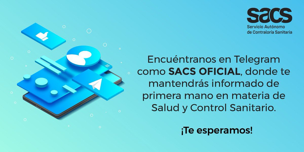 Servicio Autónomo de Contraloría Sanitaria tweet media