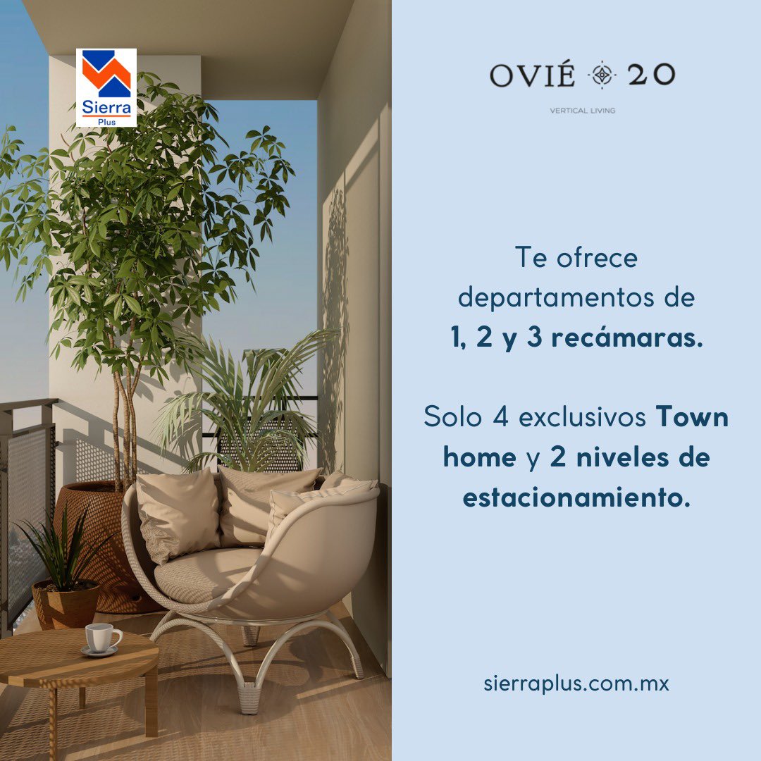 SierraPlus's tweet photo. ¡Lujo a un paso de la ciudad!
💰$ 3,686,809 EN PREVENTA
📍Jardín Real, Zapopan📍

✨https://t.co/PaiwJSP9kF..

Amenidades 💎

Jardín, roof garden 🪴 
Seguridad 24/7 👀🔒
2 elevadores 🛗 
Co-working, salón usos múltiples 🎭🎨
Sky pool, fire pit 🪵

#Gdl #realestatemarket https://t.co/g4yGLCTdiI
