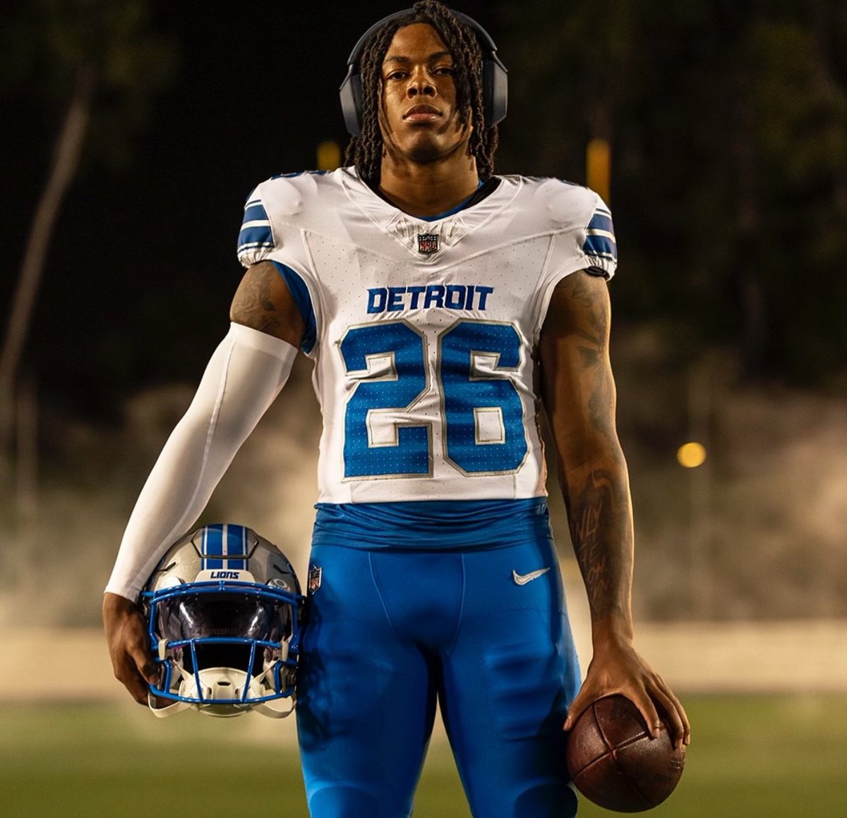 the_det_times's tweet photo. Today we finally get to see our new white uniforms in game fashion 😍

#OnePride https://t.co/GMLxdt4xBv