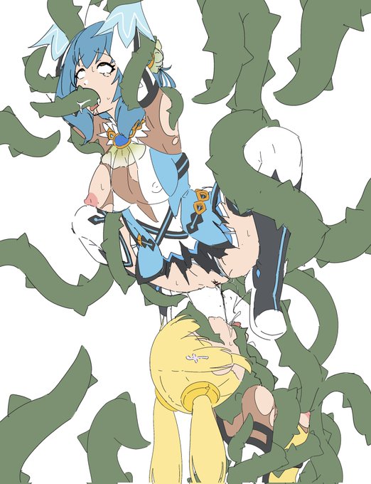 なんとなく添えられた花音さんボツ絵 